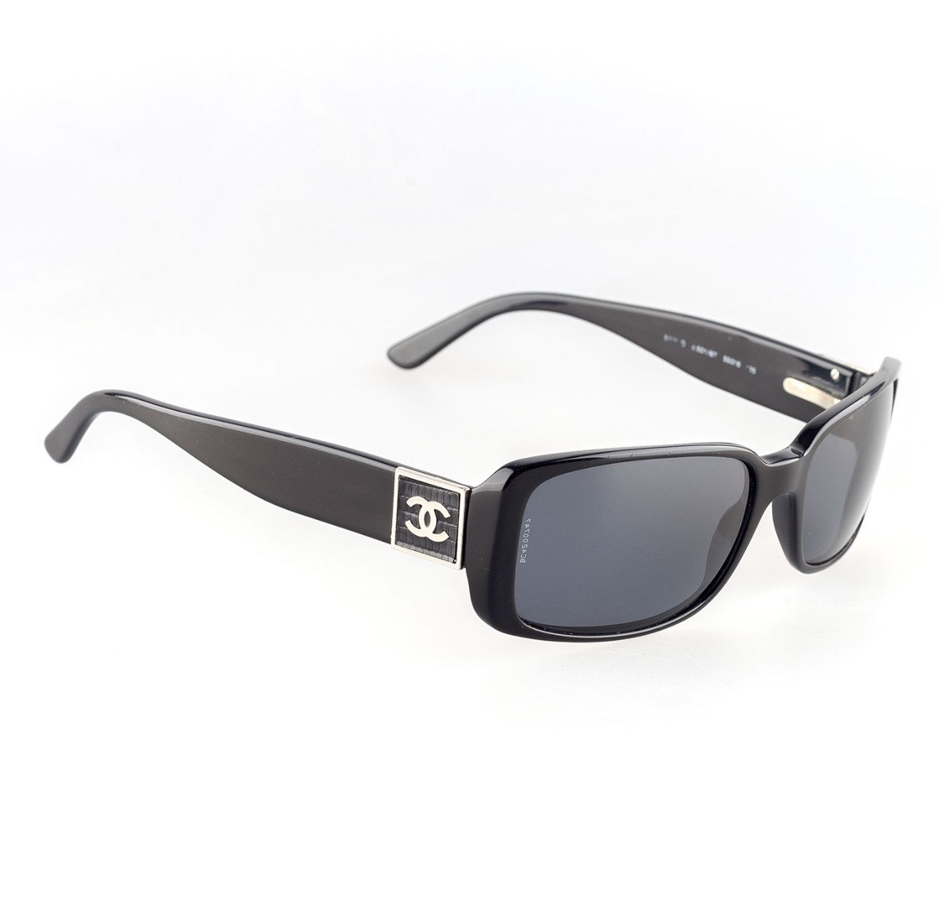 Vintage Chanel CC Black Sunglasses