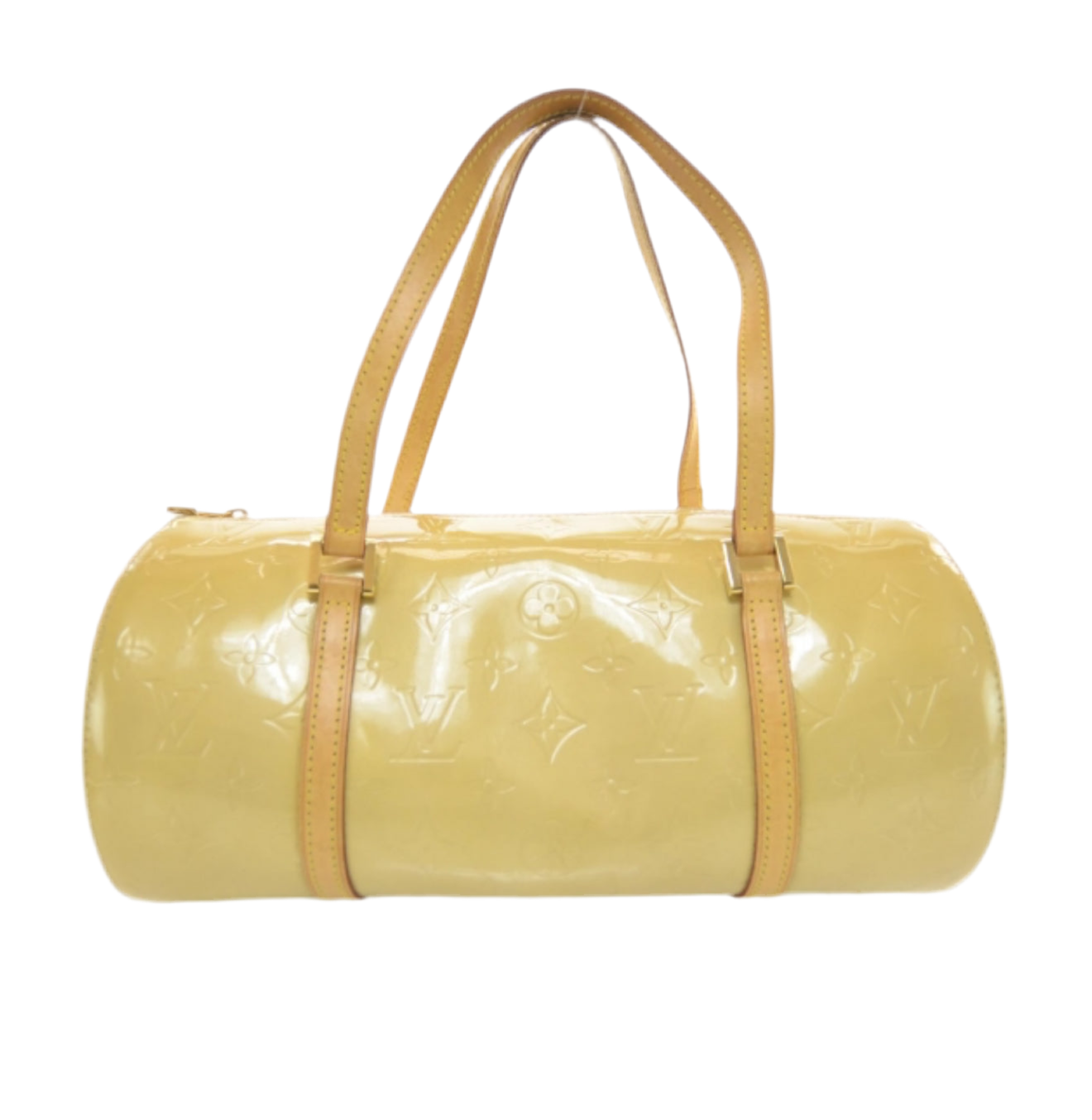 Vintage Louis Vuitton Vernis Bedford light yellow