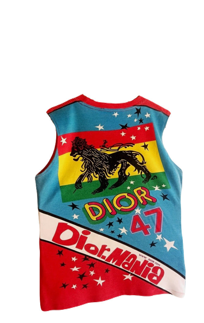 Christian Dior Vintage Rasta Top