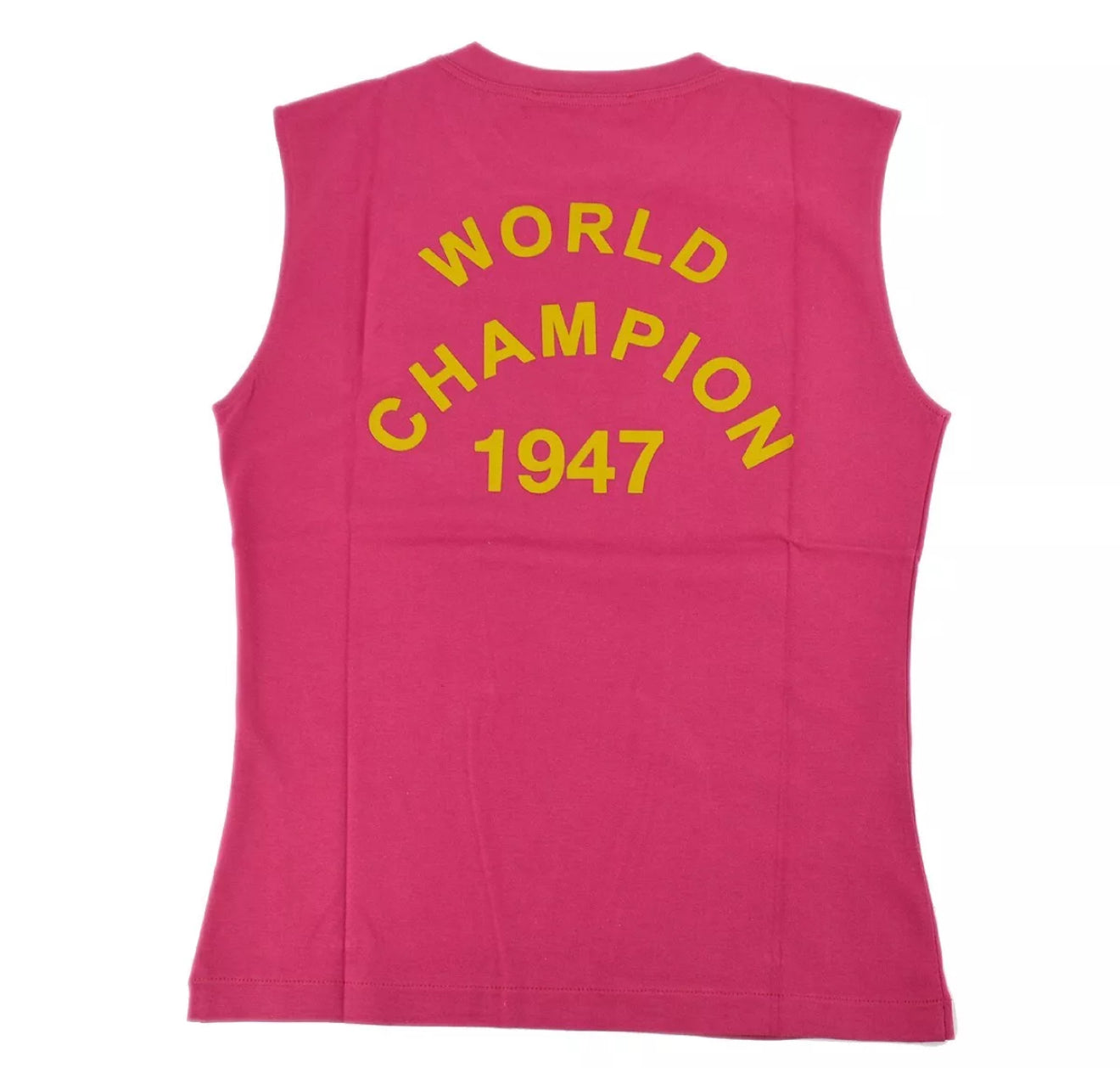 Christian Dior Pink Top “J’adore Dior” Yellow Font