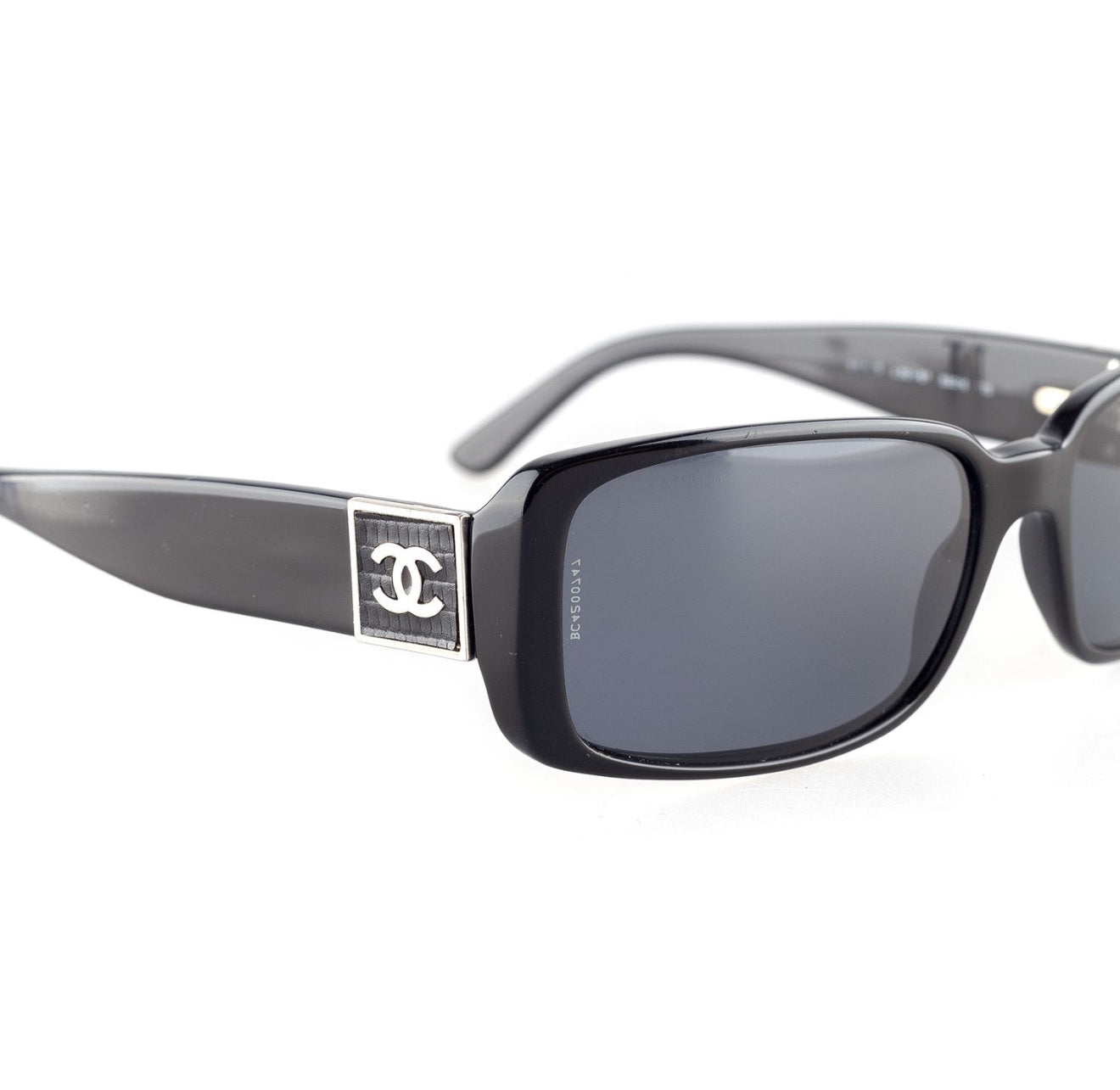 Vintage Chanel CC Black Sunglasses