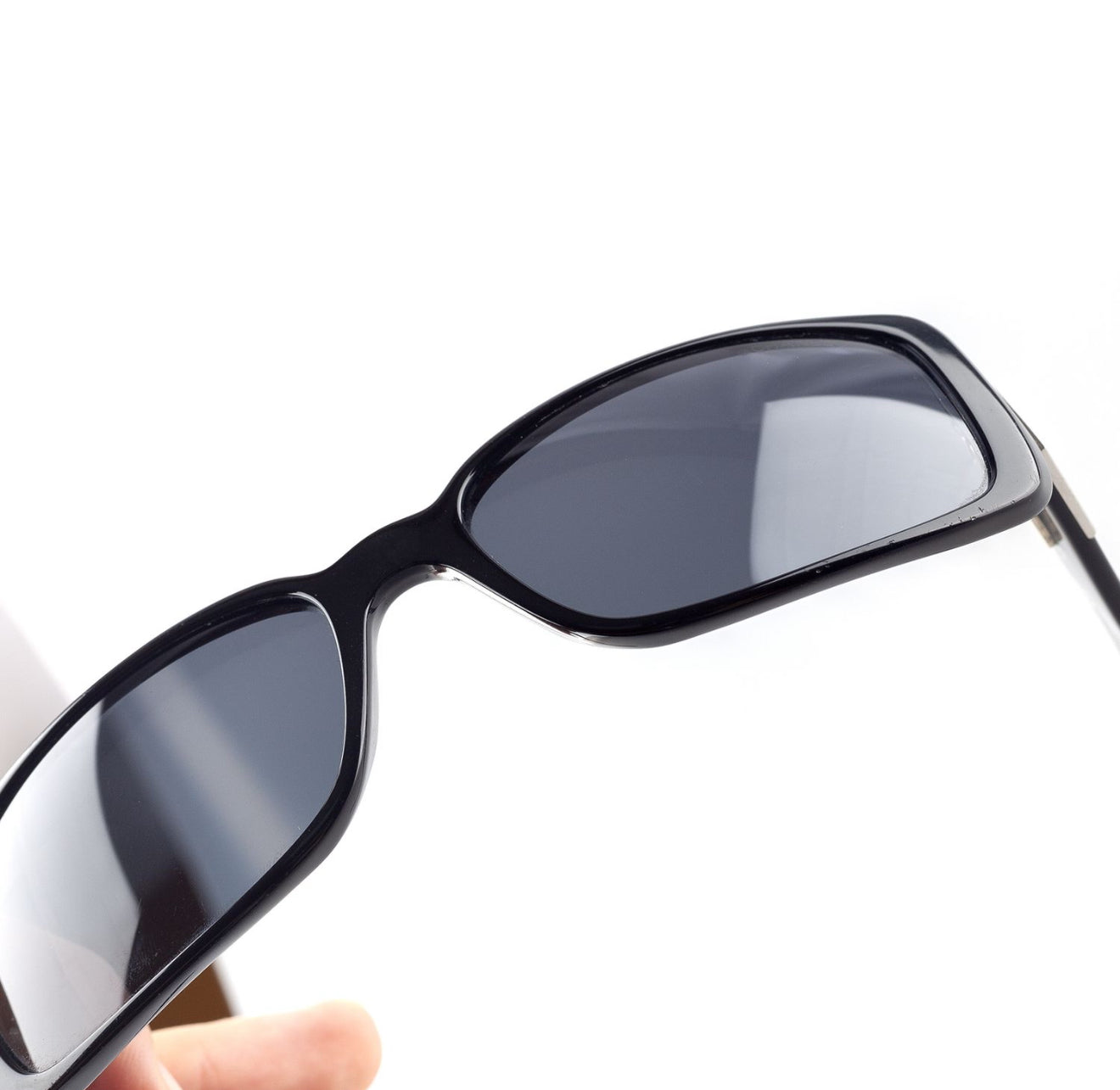 Vintage Chanel CC Black Sunglasses