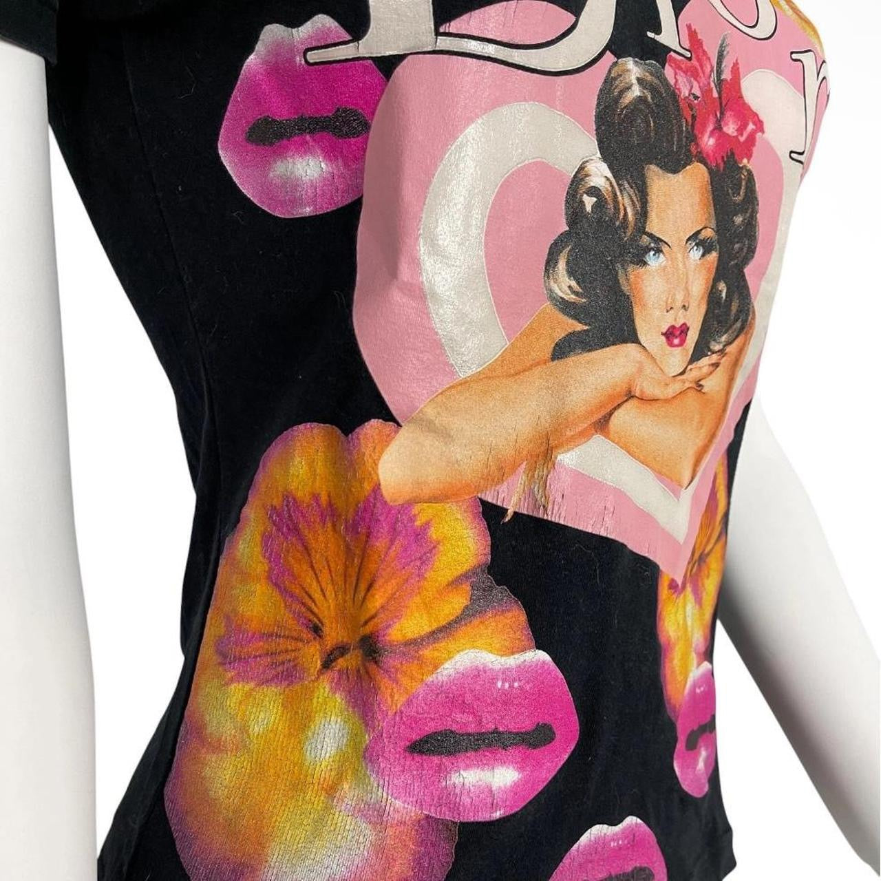 Christian Dior Spring 2005 Black T-shirt