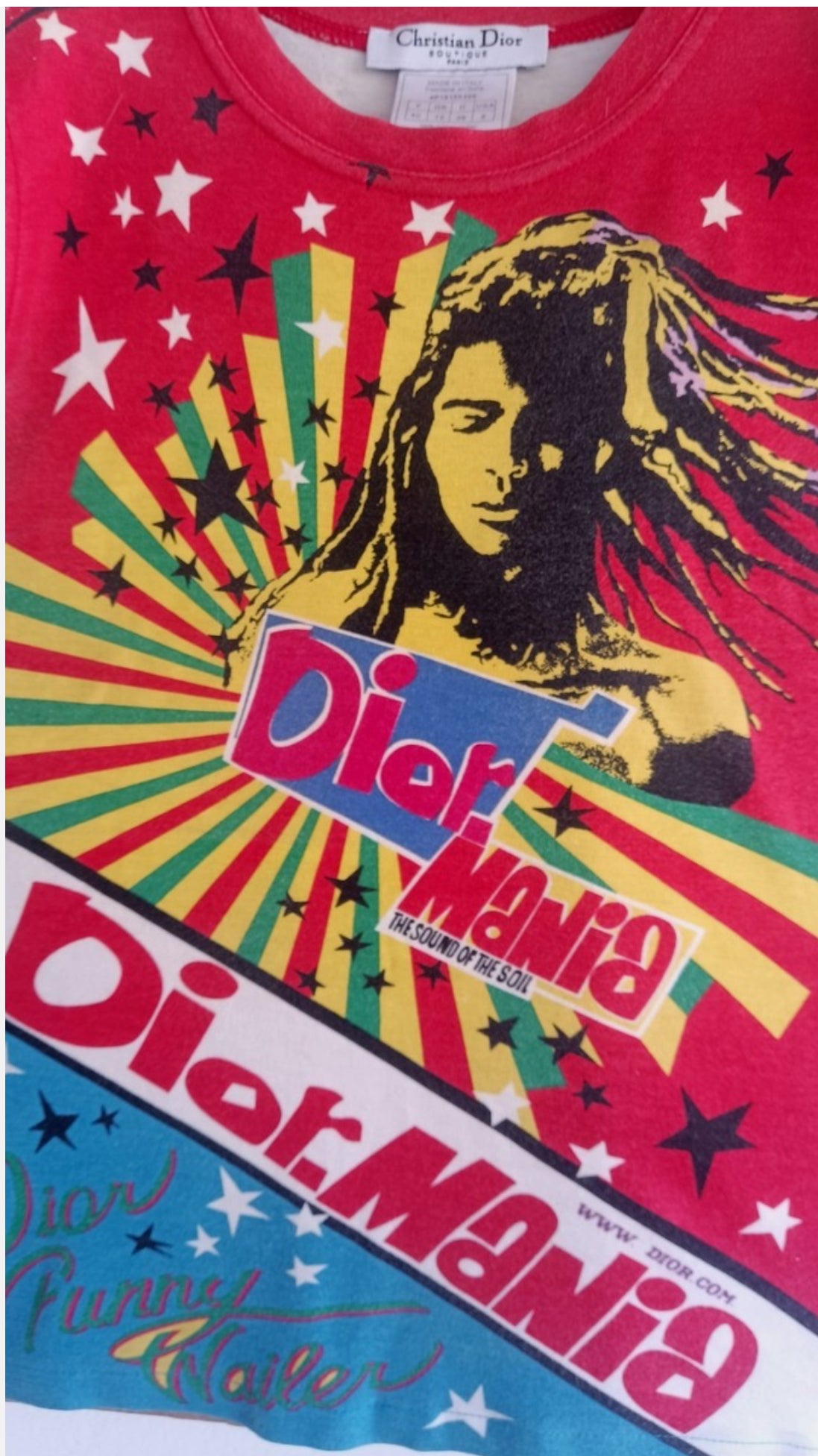 Christian Dior Vintage Rasta Top