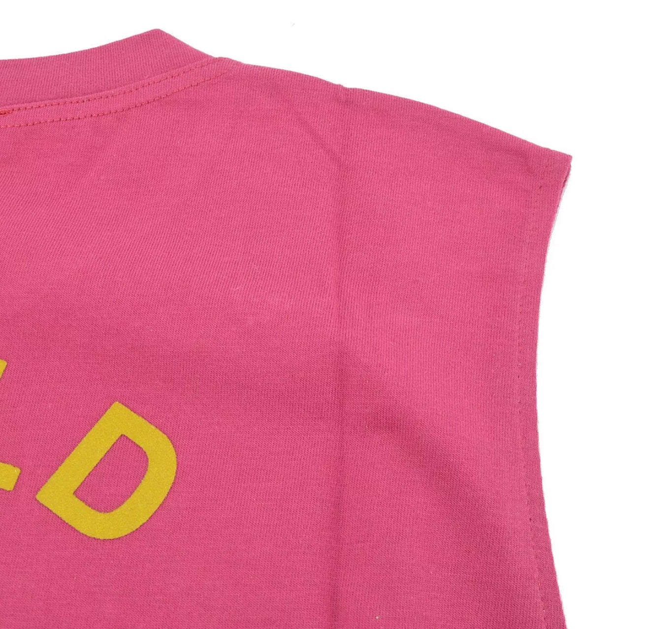 Christian Dior Pink Top “J’adore Dior” Yellow Font
