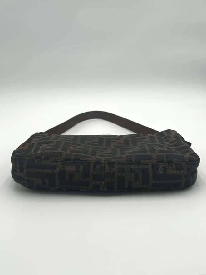 Fendi Zucca Brown FF Baguette