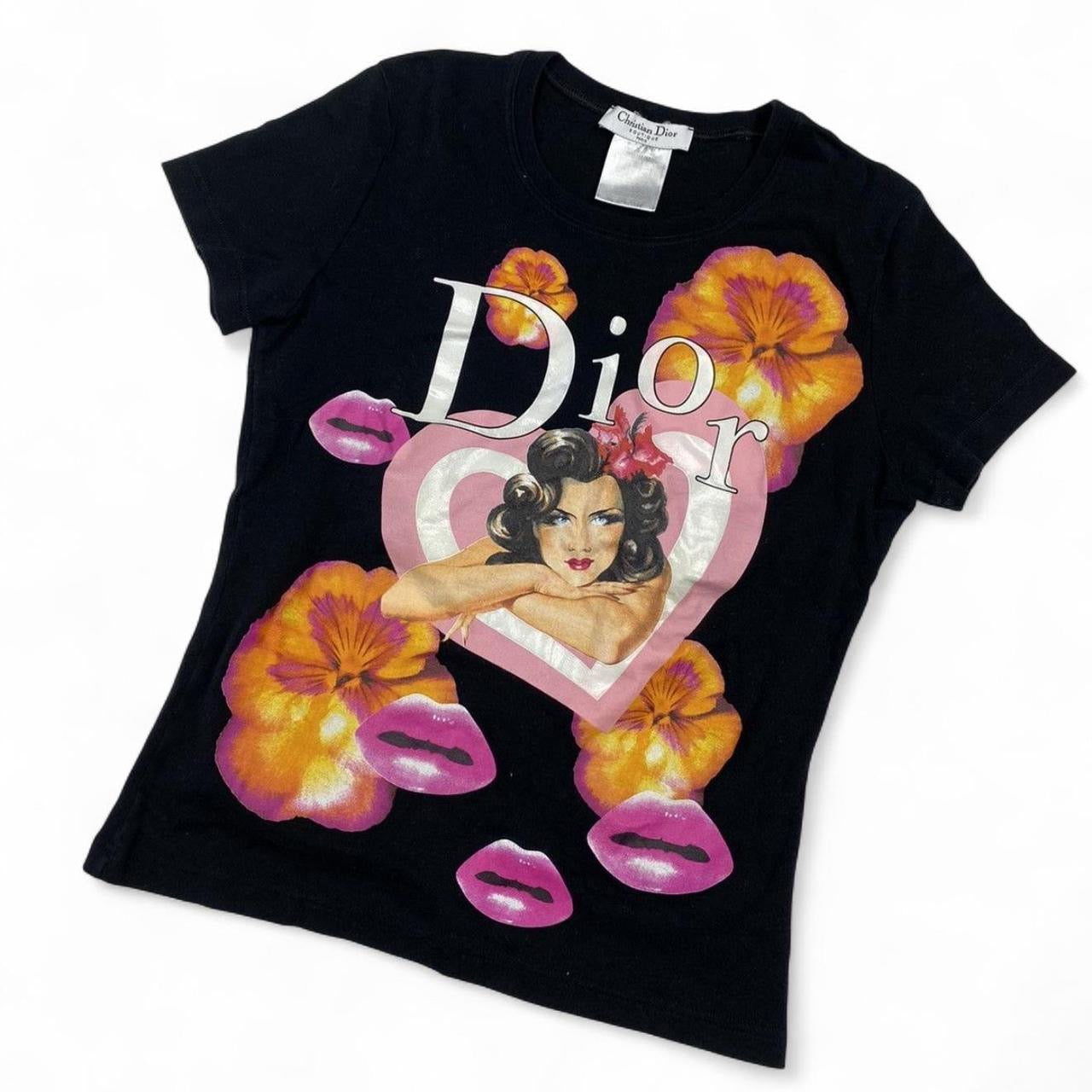 Christian Dior Spring 2005 Black T-shirt