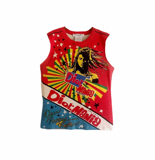 Christian Dior Vintage Rasta Top