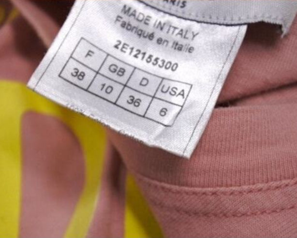 Christian Dior Sleeveless pink and yellow Tank Top