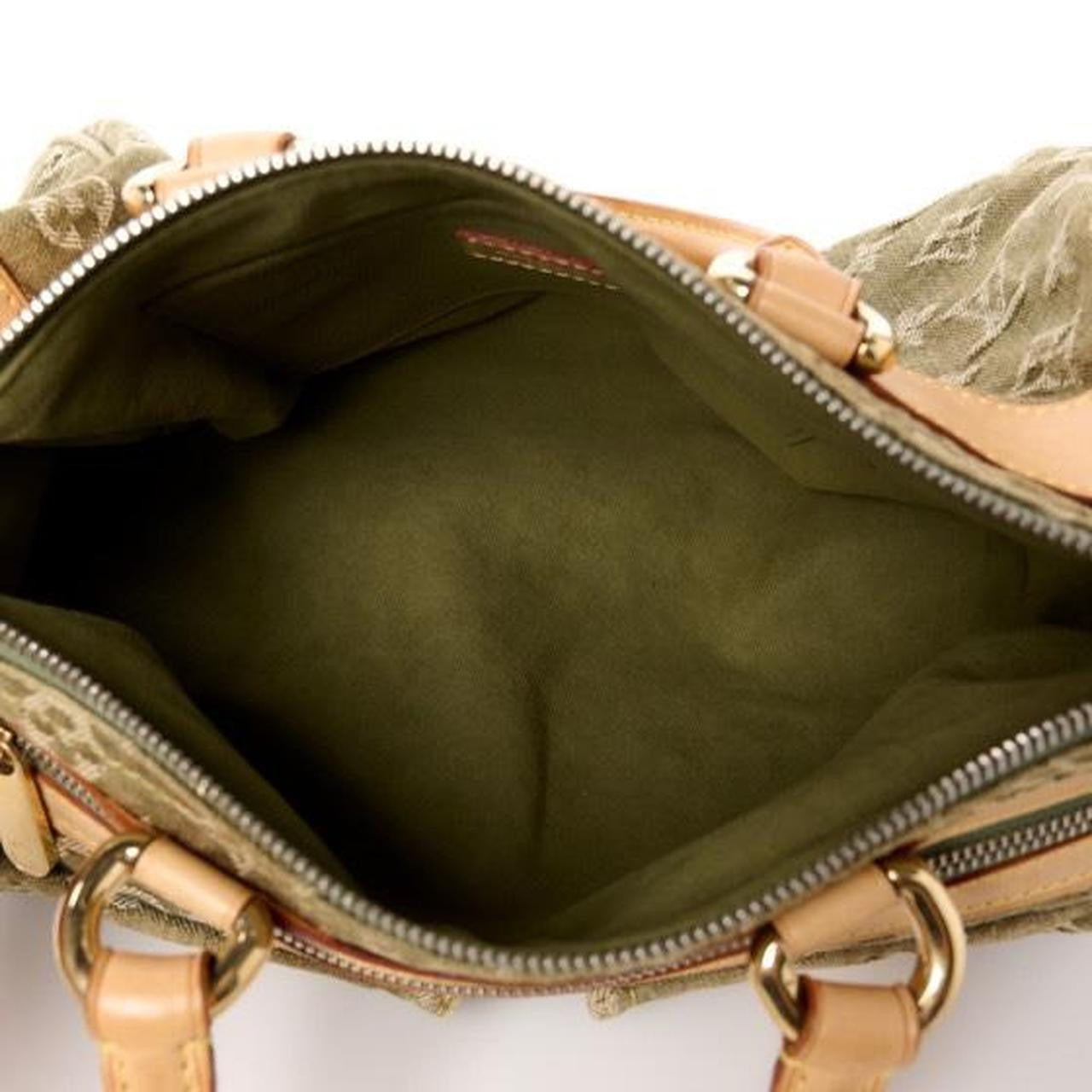 Vintage Louis Vuitton Monogram Denim Neo Speedy Lichen