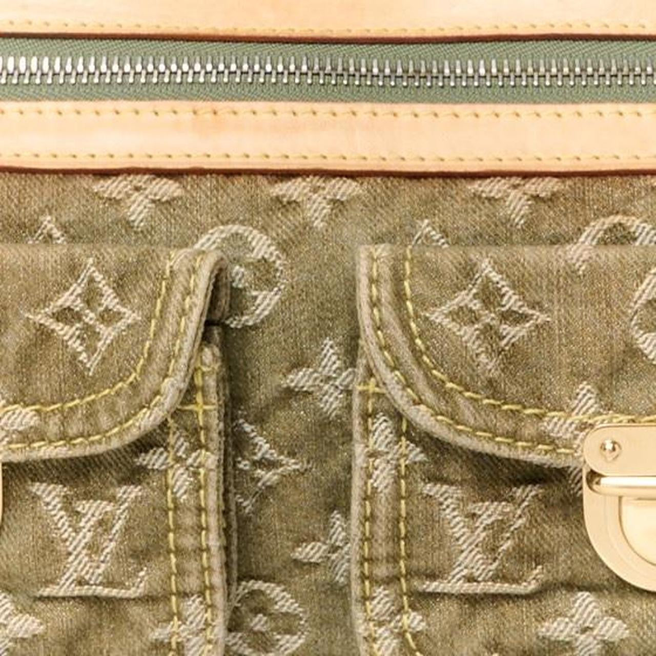 Vintage Louis Vuitton Monogram Denim Neo Speedy Lichen