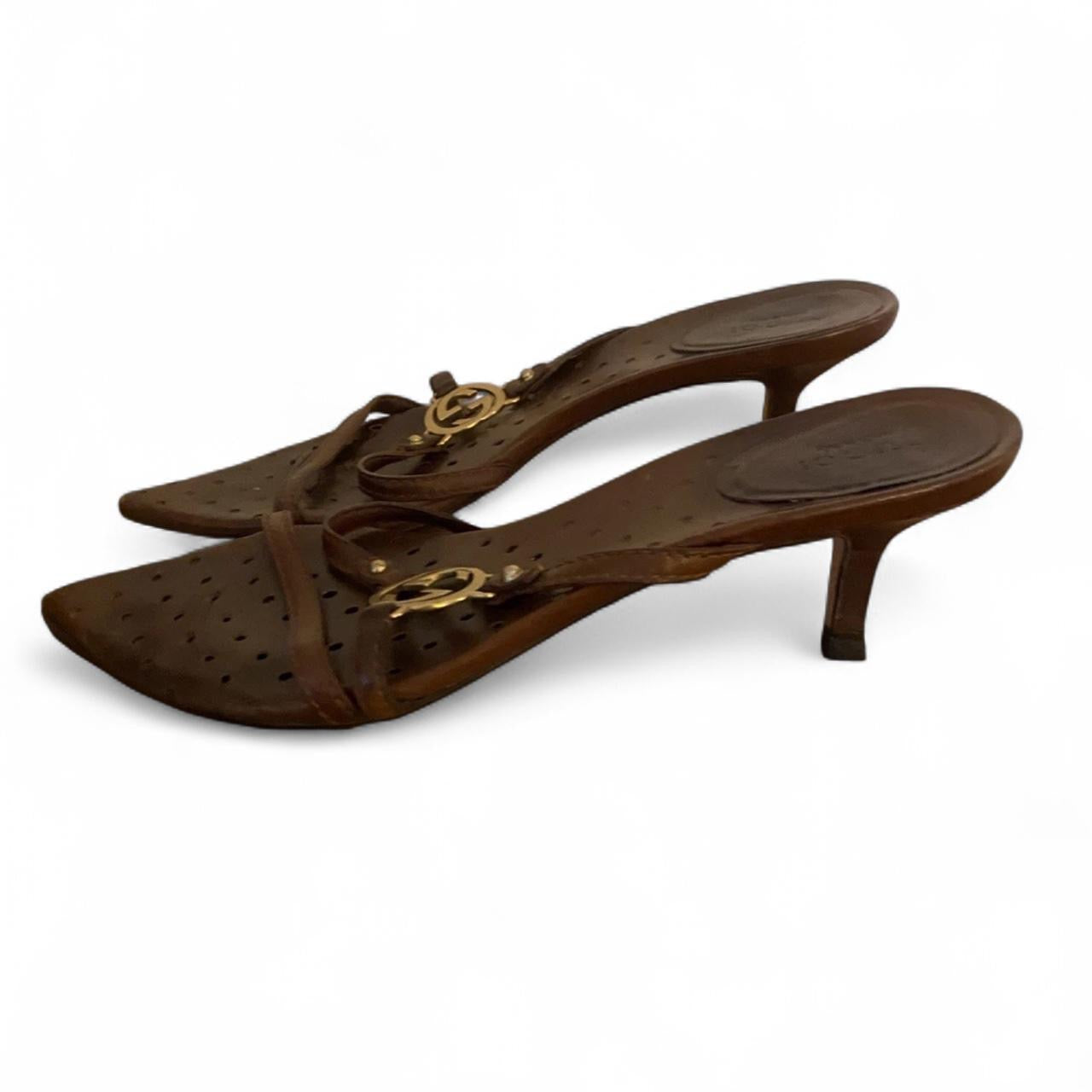 Vintage Tom Ford X Gucci Brown heels