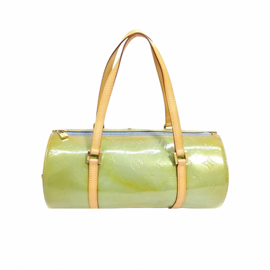 Louis Vuitton Vernis Green Monogram Papillon Bag