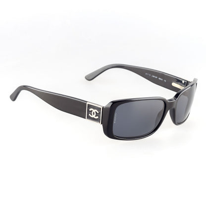Vintage Chanel CC Black Sunglasses
