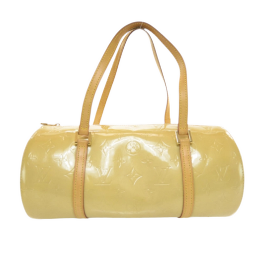Vintage Louis Vuitton Vernis Bedford light yellow