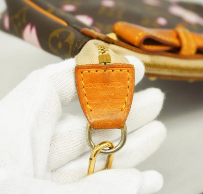 Vintage Louis Vuitton x Murakami cherry blossom pochette