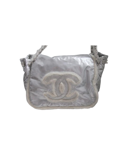 Chanel Metallic Mohair Bag