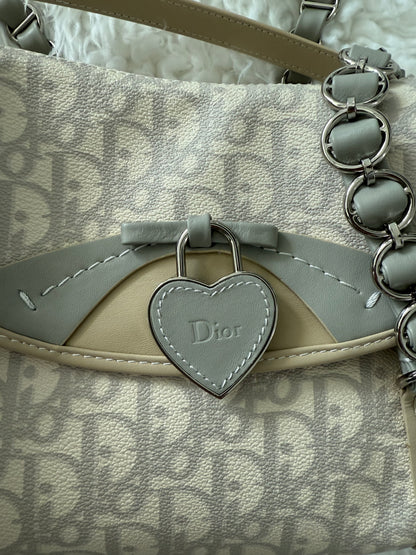 Vintage Dior romantique Monogram Shoulder bag