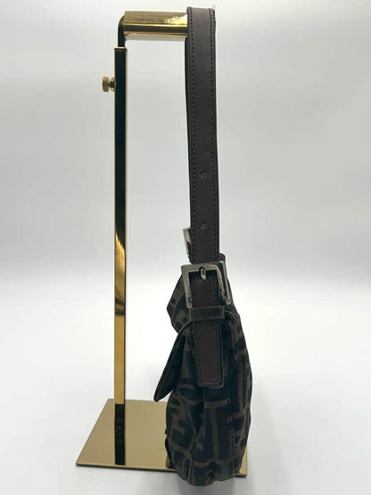 Fendi Zucca Brown FF Baguette