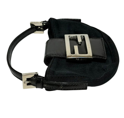 Black Fendi Mini Croissant Bag