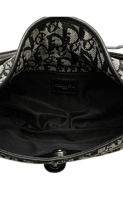 Christian Dior small Diorissimo Trotter Canvas D Charm Pochette shoulder bag