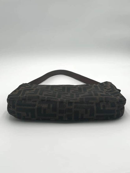 Fendi Zucca Brown FF Baguette