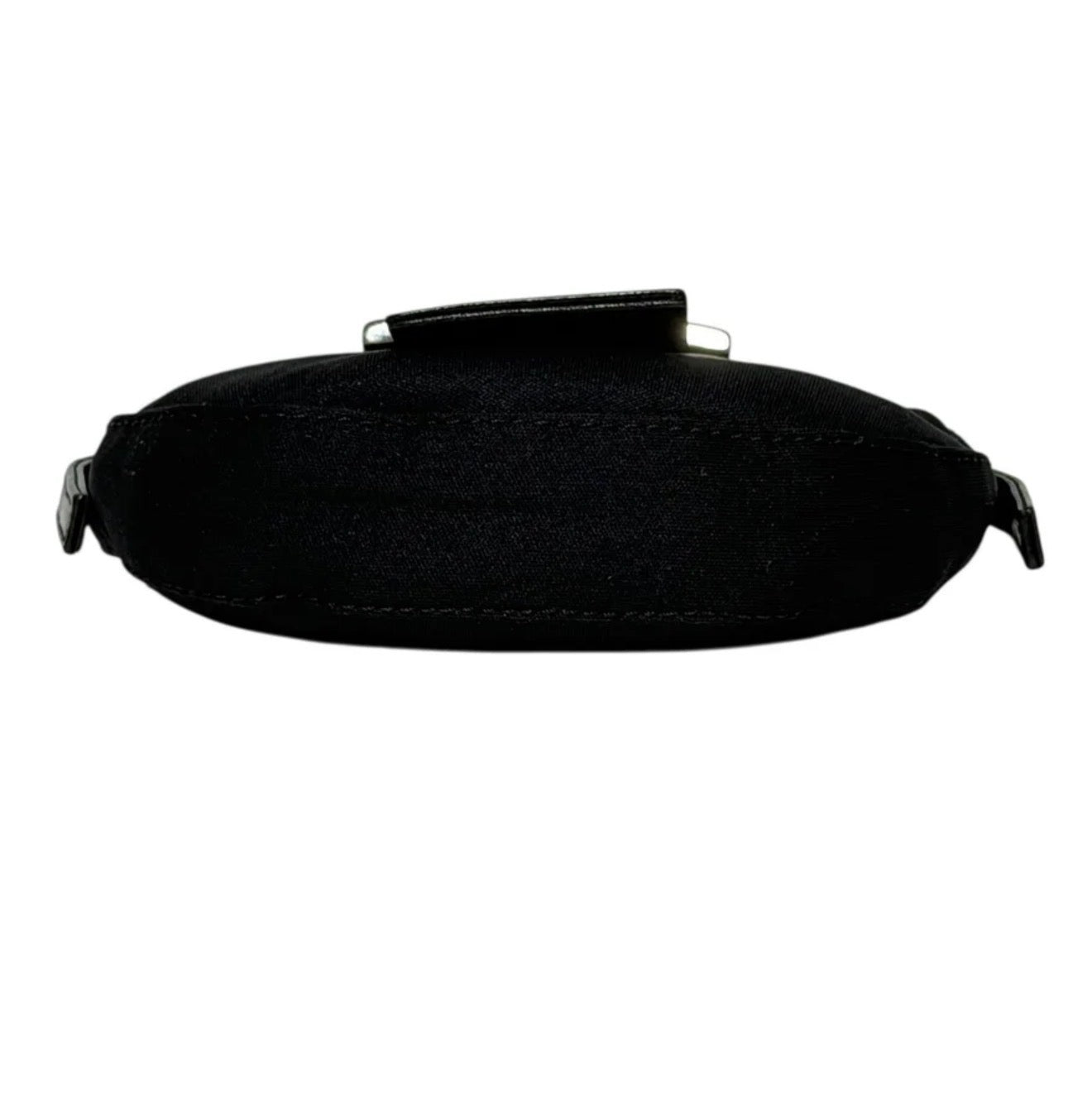 Black Fendi Mini Croissant Bag