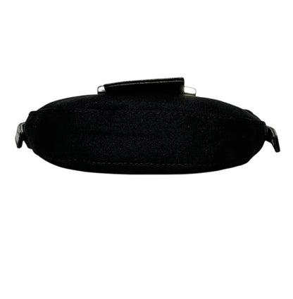 Black Fendi Mini Croissant Bag