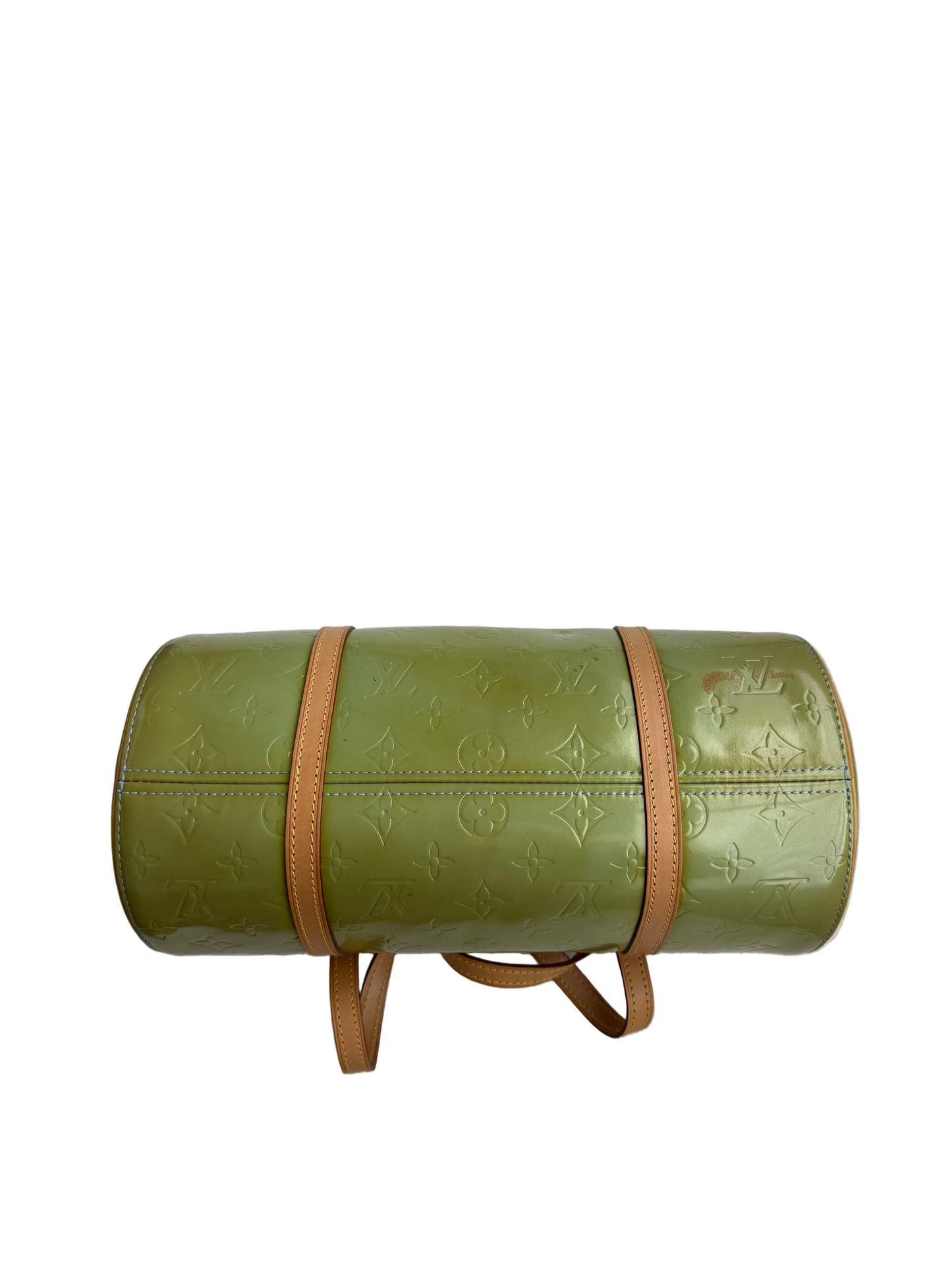 Louis Vuitton Vernis Green Monogram Papillon Bag