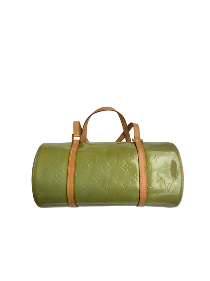 Louis Vuitton Vernis Green Monogram Papillon Bag