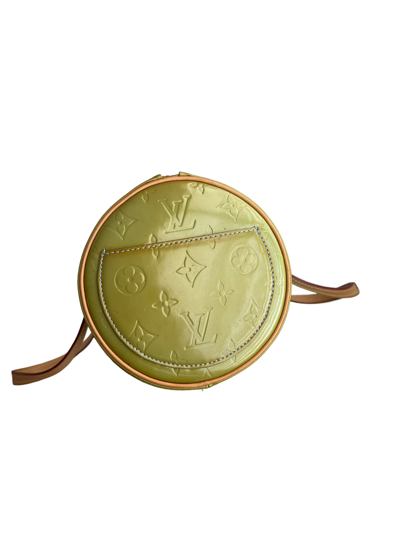 Louis Vuitton Vernis Green Monogram Papillon Bag