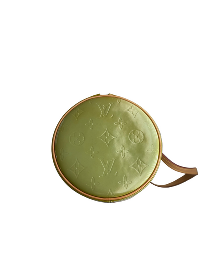 Louis Vuitton Vernis Green Monogram Papillon Bag