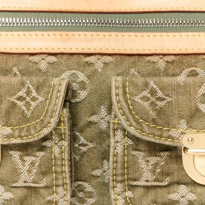 Vintage Louis Vuitton Monogram Denim Neo Speedy Lichen