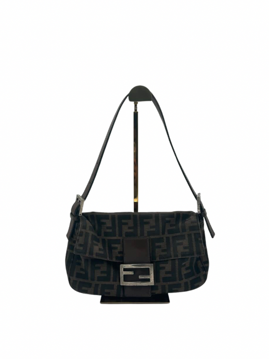 Fendi Zucca Brown FF Baguette