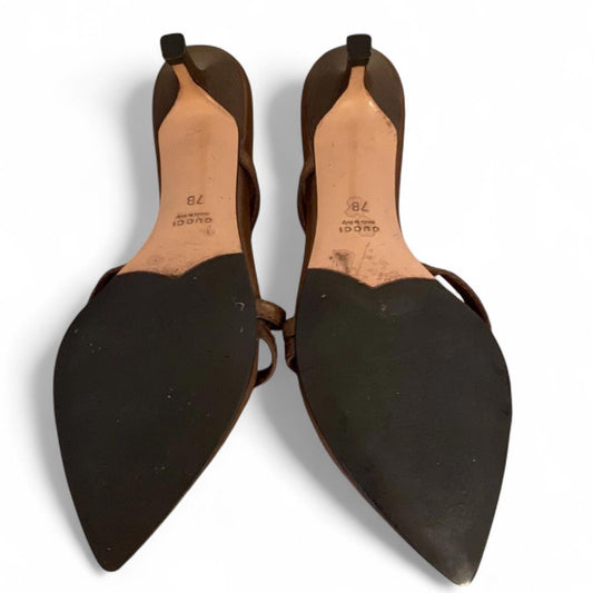 Vintage Tom Ford X Gucci Brown heels