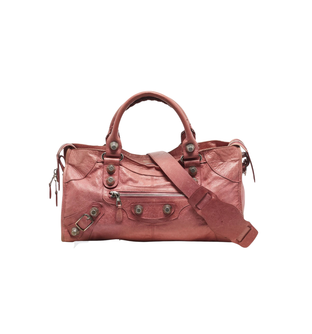 Vintage Pink Balenciaga City Bag